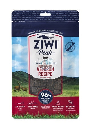 ZiwiPeak AIr Dried Daily Cat Cuisine Venison