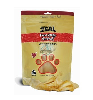 Zeal Dried Free Range Venison Ears Dog Treat (Buy 2 Get 1 Free)
