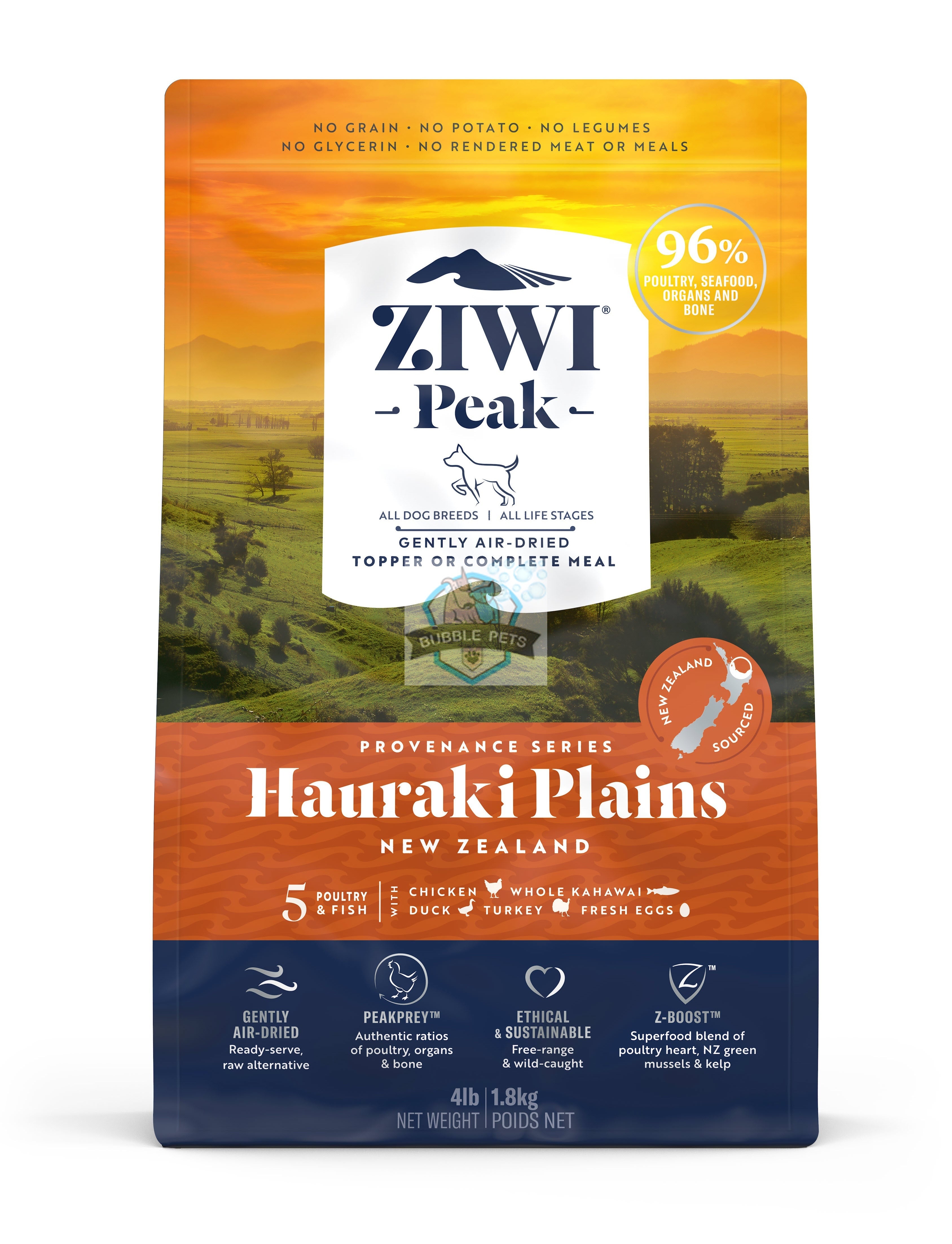 ZiwiPeak Provenance Hauraki Plains Dog Air-Dried Dog Food