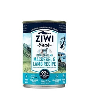 ZiwiPeak Dog Canned Mackerel & Lamb