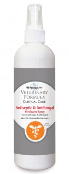 SynergyLab Veterinary Formula Clinical Care Antiseptic & Antifungal Medicated Spray