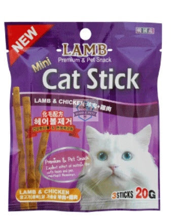 BowWow Mini Lamb & Chicken Cat Stick Treat
