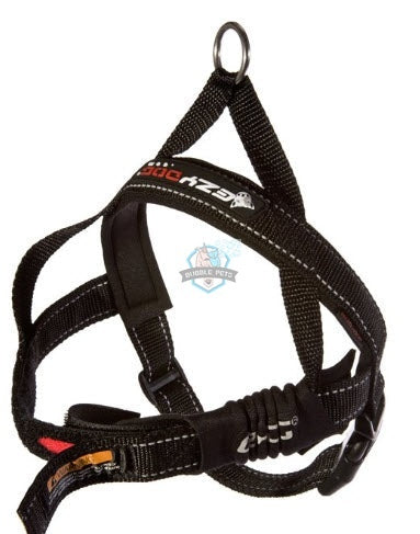 EzyDog Quick-Fit Black Colour Harness for Pets