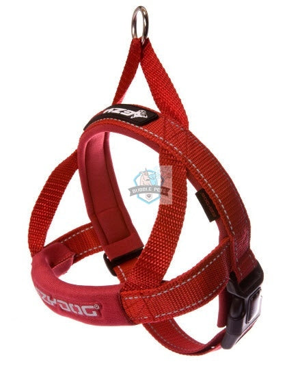 EzyDog Quick-Fit Red Colour Harness for Pets