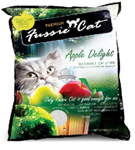 Fussie Cat Cat Litter Apple Delight (Buy 3 Bundle Pack)