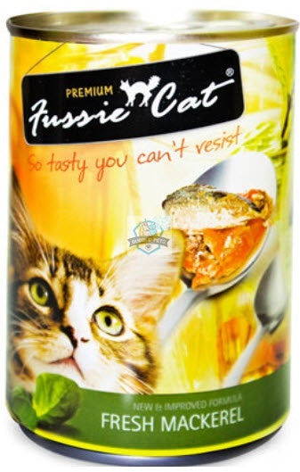 Fussie Cat Fresh Mackerel Canned Cat Food