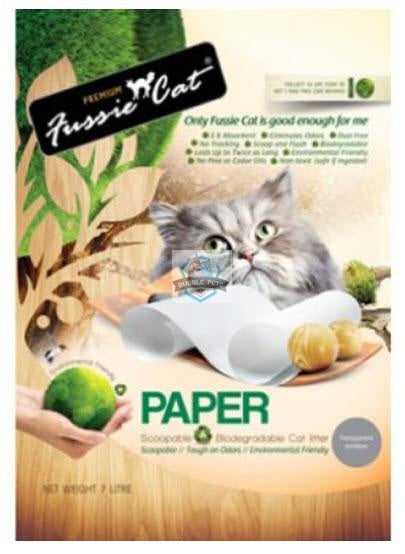 Fussie Cat Paper Cat Litter