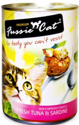 Fussie Cat Fresh Tuna and Sardine Canned Cat Food