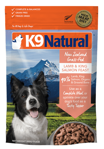 K9 Natural Freeze Dried Lamb & Salmon Dog Feast Food