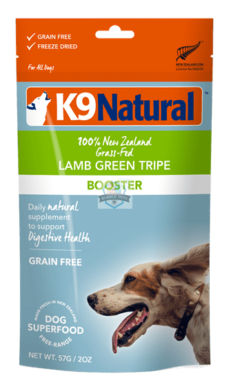 K9 Natural Freeze Dried Lamb Green Tripe Feast Topper