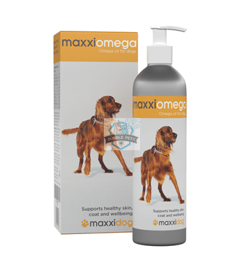 MaxxiPaws MaxxiOmega Oil Supplement for Dogs