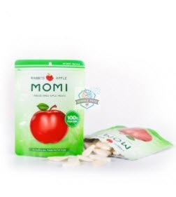 Momi Dried Apple Snack Treats for Small Animals