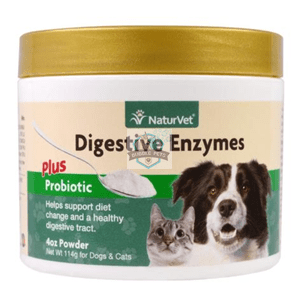 NaturVet Digestive Enzymes Plus Probiotics