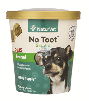 NaturVet No Toot™ Gas Aid Plus Fennel Soft Chew