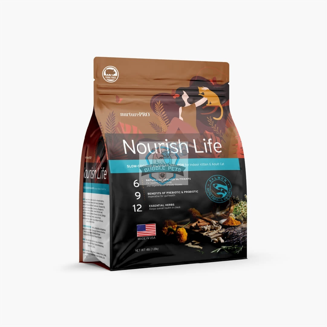NurturePRO Nourish Life Slow-cooked Dry Cat Food (Alaskan Salmon)