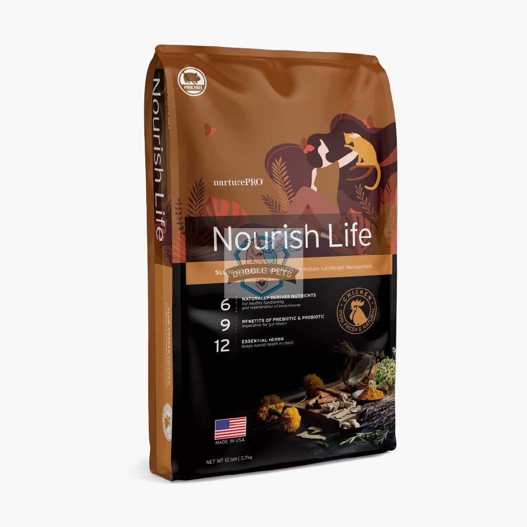 NurturePRO Nourish Life Slow-cooked Dry Cat Food (Chicken, Mature 7+)
