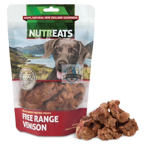 Nutreats Freeze Dried Free Range Venison Dog Treats