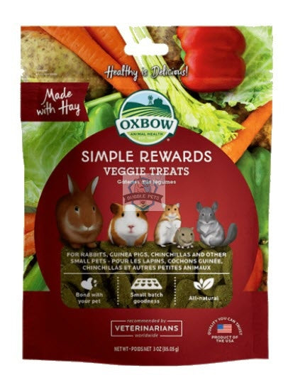 Oxbow Simple Rewards Veggie Treats For Small Animals