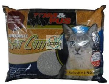 Tom And Pus Bentonite Cat Litter Unscented