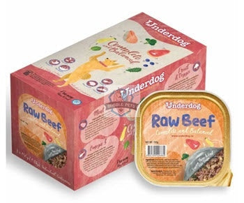 Underdog Raw Beef Complete & Balanced Frozen Dog Food
